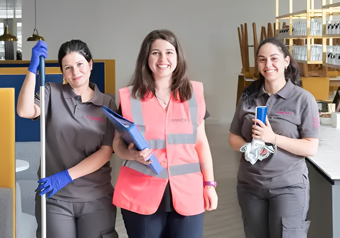 Commercial cleaning and facilities management team UK