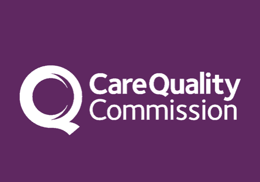 Care Quality Commission (CQC) logo representing UK healthcare cleaning compliance