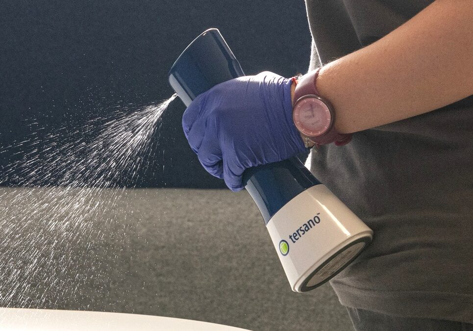High touch surface sanitisation cleaning in the UK by Pioneer FM